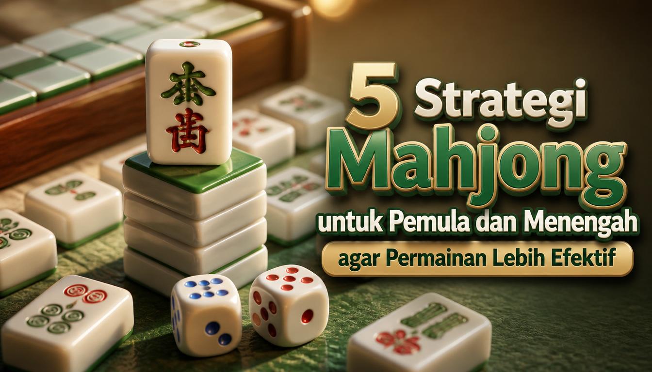 5 Strategi Mahjong untuk Pemula dan Menengah agar Permainan Lebih Efektif