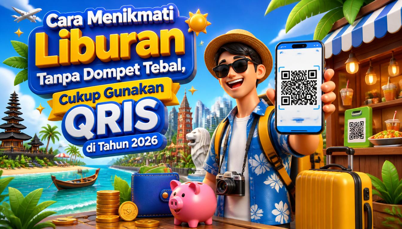 Cara Menikmati Liburan Tanpa Dompet Tebal, Cukup Gunakan QRIS di Tahun