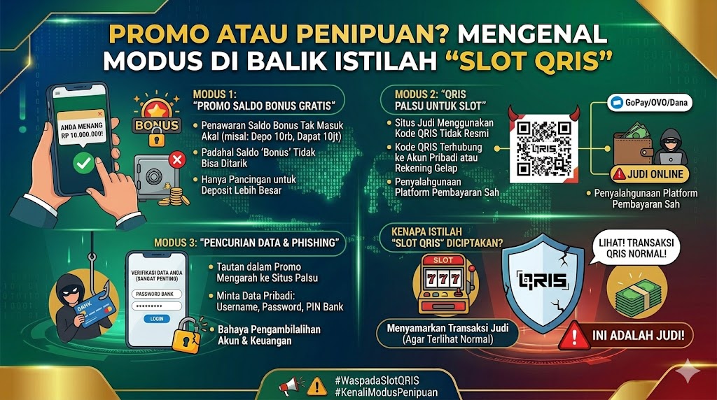 Promo atau Penipuan? Mengenal Modus di Balik Istilah “Slot QRIS”